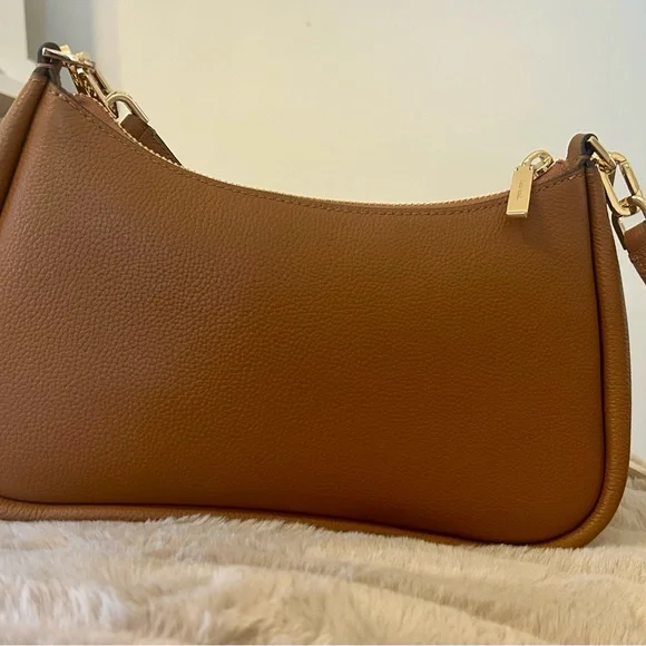 Kate Spade Pebbled Leather Shoulder Bag with Gold Hardware - Picture 4 of 6